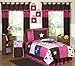Sweet Jojo Designs 3-Piece Twin Sheet Set for Western Cowgirl Bedding Collection - Cowgirl Horse Print