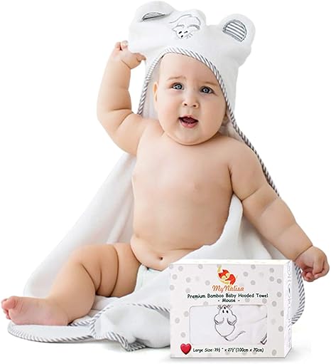 amazon baby hooded bath towels