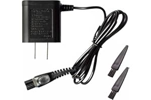 LINMEI HQ8505 Power Cord Compatible with Philips Shaver Charger Cord Portable Adapter for Norelco Oneblade Shaver Speed XL/Smarttouch XL/Spectra/Arcitec HQ8505 Charger Spectra Models Series