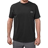 BRUNT Short-Sleeve Pocket T-Shirt - Comfortable Mid-Weight Build - Drop Shoulder Seam - Utility Pocket