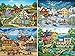 MasterPieces Bonnie White Collection - Folk Art 12 Pack Jigsaw Puzzles