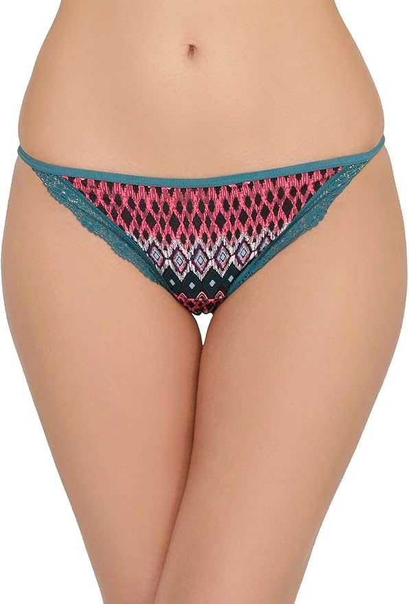 Clovia Bikini Panties Women’s Low Rise String Breathable Soft Underwear