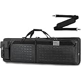 DBTAC Urban Classic Tactical Double Long Gun Bag Soft Rifle Case Pistol Transportation Case w/Backpack Strap for Range Shooting Outdoor Hunting | 32" 36" 42" 48"