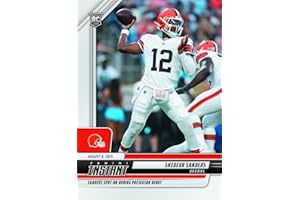 HOFSM.COM HALL OF FAME SPORTS MEMORABILIA 2025 Panini Instant Shedeur Sanders #11 Pre Season Debut Cleveland Browns Rookie RC Football Card