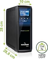 Tecnoware Power Systems Exa Plus 1000VA UPS AVR USB RJ11 RJ45 view 3