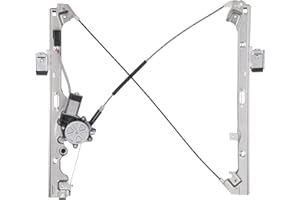 Obaee 741-644 Front Left Driver Side Power Window Regulator & Motor Assembly Compatible with Chevrolet/Chevy Silverado Tahoe Suburban/GMC Yukon XL Sierra Escalade Pickup Truck SUV 2000-2006