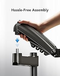 HUANUO Single Monitor Mount, Adjustable Monitor Arm