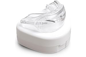 WGJQAQQ Anti-Snore Mouthguard, Anti-Snoring Devices - Mouthpiece Effective Snoring Solutions for Men (White) - A4