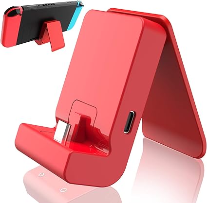 Amazon Com Momen Charging For Nintendo Switch Dock Stand Charger Compact And Switch Charger Dock Set With Usb Type C Charger Port Red Electronics