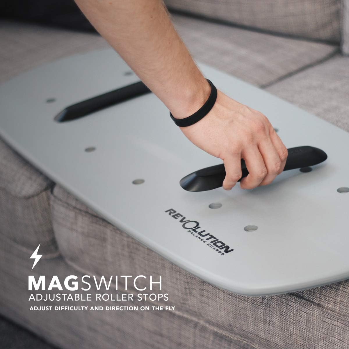 Revolution Swell 2.0 | Surf & Paddle Balance Board Trainer (Midnight - Black) : Sports & Outdoors