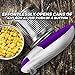 Chef's Star Smooth Edge Automatic Electric Can Opener (Purple) 4 AA batteries are included