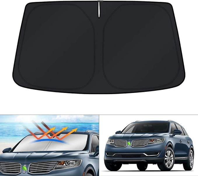 KUST Windshield Sun Shade for 2016 2017 2018 Lincoln MKX SUV & 2019