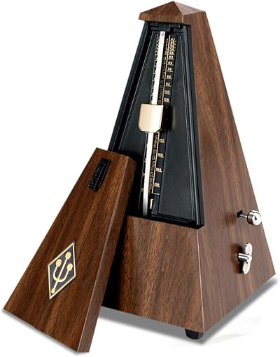 IRONTREE GLEAM Mechanical Metronome Teak with Free Bag 40-208 BPM