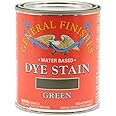 General Finishes Water Based Dye, 1 Pint, Green