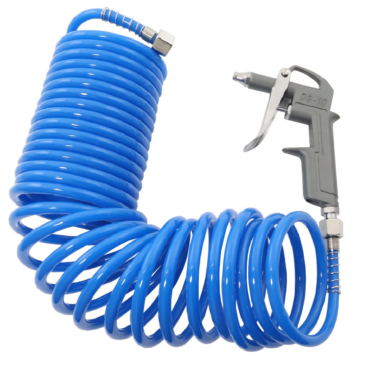Quality Air Dust Blow Gun with 7.6M 25 FT Recoil Hose AT037
