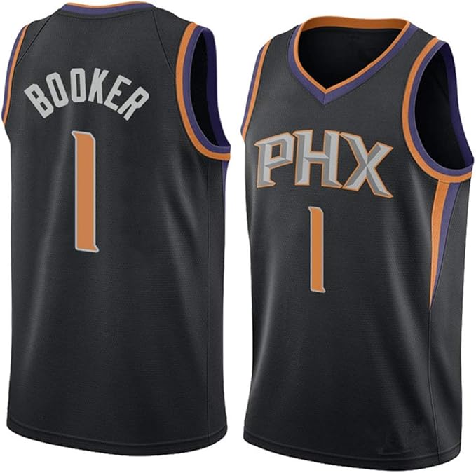 Z/A Basketball Jersey Suns NO.1 Booker Jersey,Basketball Training