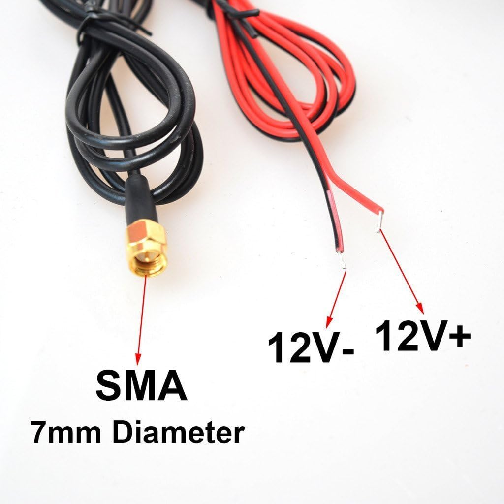 Car Automobile Aerial TV Radio FM Antenna Signal Amplifier Booster