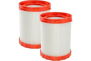 Kodahome 2Pack VF320H HEPA Filter Replacement, Compatible with Bosch GAS18V-3N 18V 2.6-Gallon Professional Wet/Dry Vacuum Cleaner (2 Pack)