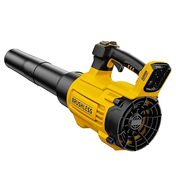NELHALT 20V CORDLESS LEAF BLOWER, MAX 600 CFM/125...
