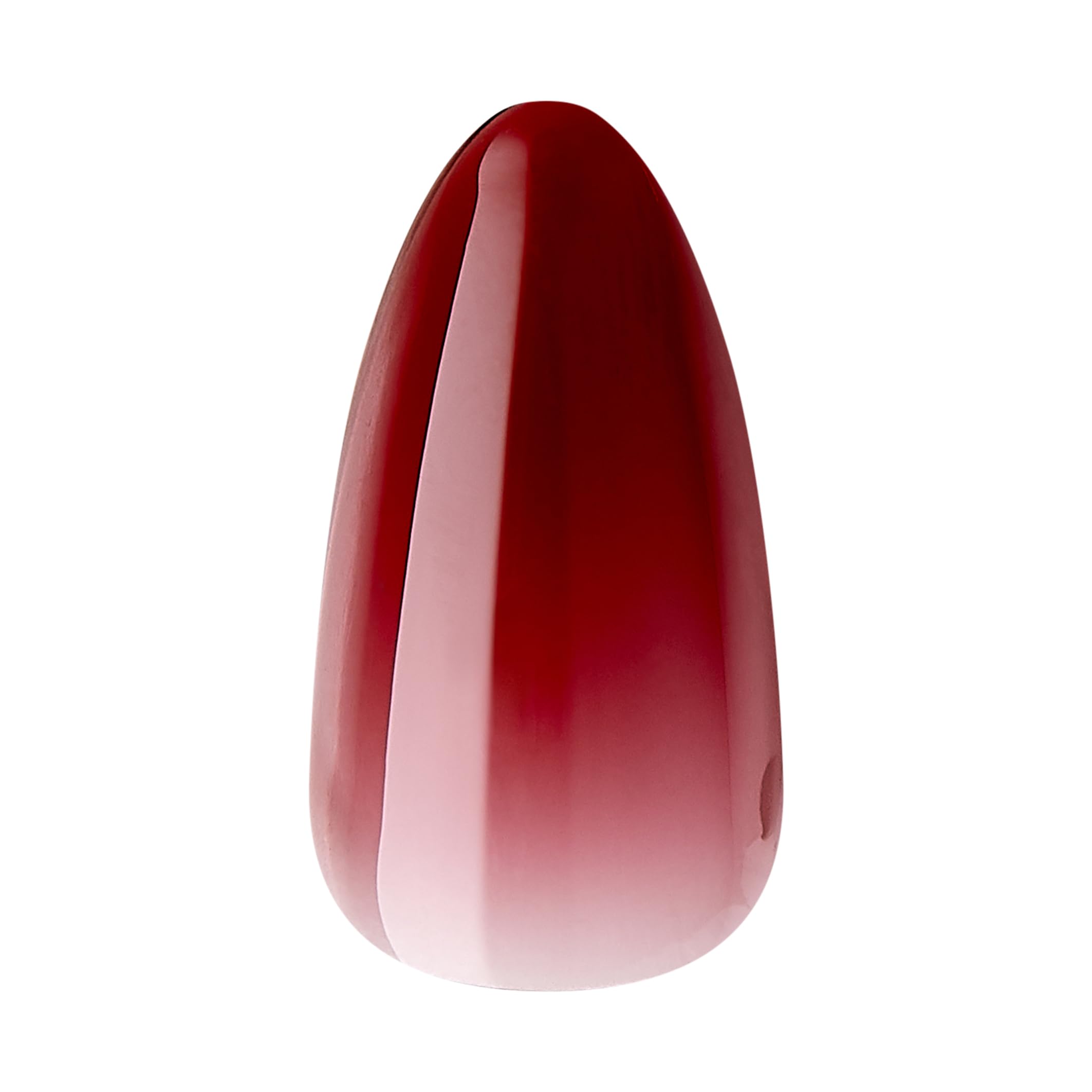 KISS Bare but Better, Press-On Nails, Nail glue included, 'Chemistry', Red, Medium Size, Almond Shape, Includes 28 Nails, 2g Glue, 1 Manicure Stick, 1 Mini file - Image 7