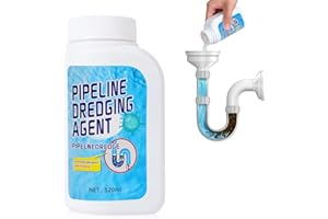 BCBU Powerful Pipe Dredging Agent,Pipeline Dredging Agent,Powerful Quick Cleaning Drain,Kitchen Sink Drains and Pipe Cleaner,for Kitchen Bathroom Toilet