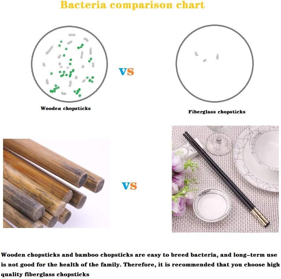  | Chopsticks, fiberglass chopsticks can be reused, with chopstick holder, dishwasher safe. Stylish and elegant Chinese chopsticks gift set. 2 pairs (golden, silver): Chopsticks & Chopstick Holders
