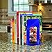 STEELMASTER Deluxe Steel 9 Inch Bookends, 1 Pair, Cobalt Blue (241009108)