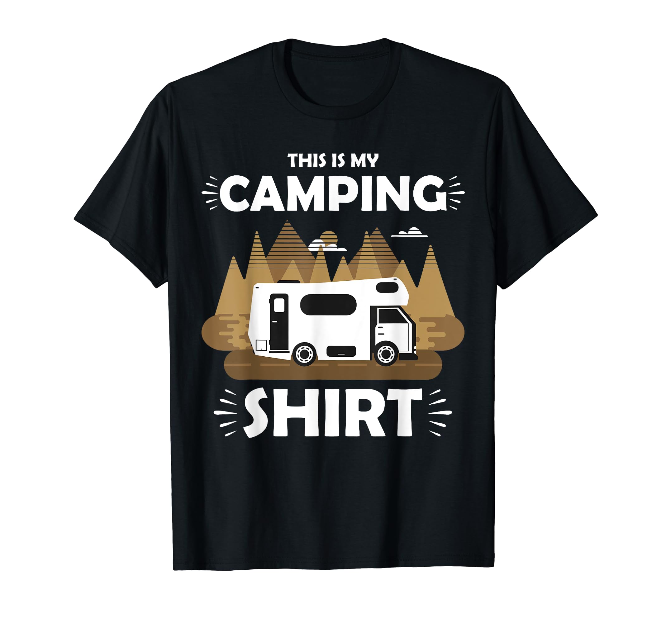 Camping Camper Motorhome - This Is My Camping T-Shirt
