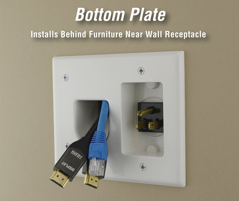 DATA COMM Electronics In Wall Cable Management Kit TV Cable Hider