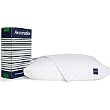 Accuratex Shredded Memory Foam Pillow for Sleeping Queen Size[Adjustable Loft],Fluffy Down Alternative Fill Removable Cotton 