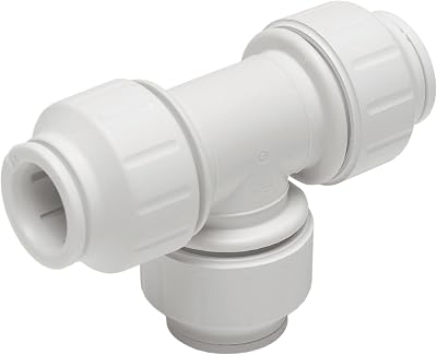 John Guest Speedfit PEM0215W 15mm Equal Tee - Pack of 5 Fittings