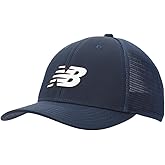 New Balance Adult Unisex 6 Panel Lightweight Adjustable Stretch Running Workout Trucker Hat