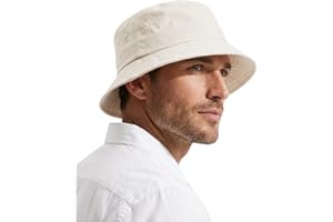 Zylioo Oversize XXL Quick Dry Bucket Sun Hat,Water Repellent Fisherman Hats,Lightweight Summer Travel Hat with Strap