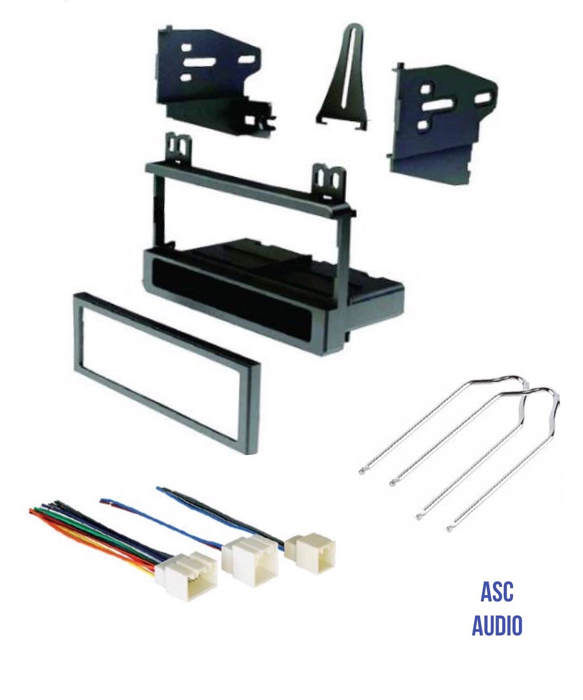 Amazon.com: ASC Audio Car Stereo Dash Kit, Wire Harness, and Radio Tool to  Install a Single Din Aftermarket Radio for select Ford Lincoln Mazda  Mercury ...
