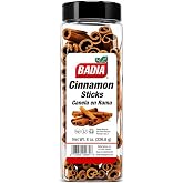 Badia Cinnamon Sticks 8 oz &ndash; Whole Sweet Aromatic Cinnamon Spice | Whole Cinnamon Cticks with a warm, sweet aroma for teas, mulled drinks, desserts, curries, and slow-cooked recipes