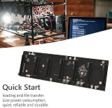 Bcowtte ETH-HSW2 Motherboard 8GB DDR3 RAM 6x PCIe x16 MSATA BTC Mining view 8