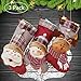 Onlykangfly Christmas Stocking, Christmas Decorations Party Ornaments Kits 18 inch Set of 3 Santa, Snowman, Reindeer, Xmas Character 3D Plush with Faux Fur Cuff for Kids Bag