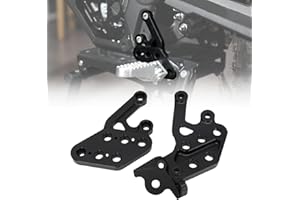 CHANGCHENG Motorcycle Foot Pedal Brackets Talaria Six Positions Rest Bracket Brace Support Adjustable for Talaria Sting MX3 MX4 Electric Dirt Bike Black