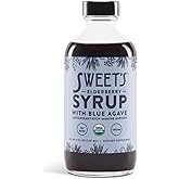 Elderberry Syrup with Blue Agave | Immune Support | USDA Organic Certified | Non-GMO | Vegan | Gluten-Free (8 oz)