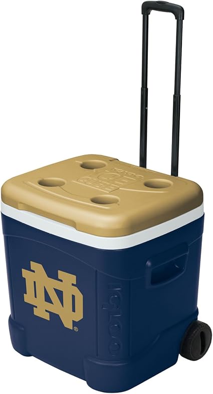 notre dame cooler on wheels