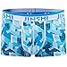 JINSHI Pouch Printed Low Rise Underwear Assorted Colors Boxer Briefs for Men 8 Pack Size L