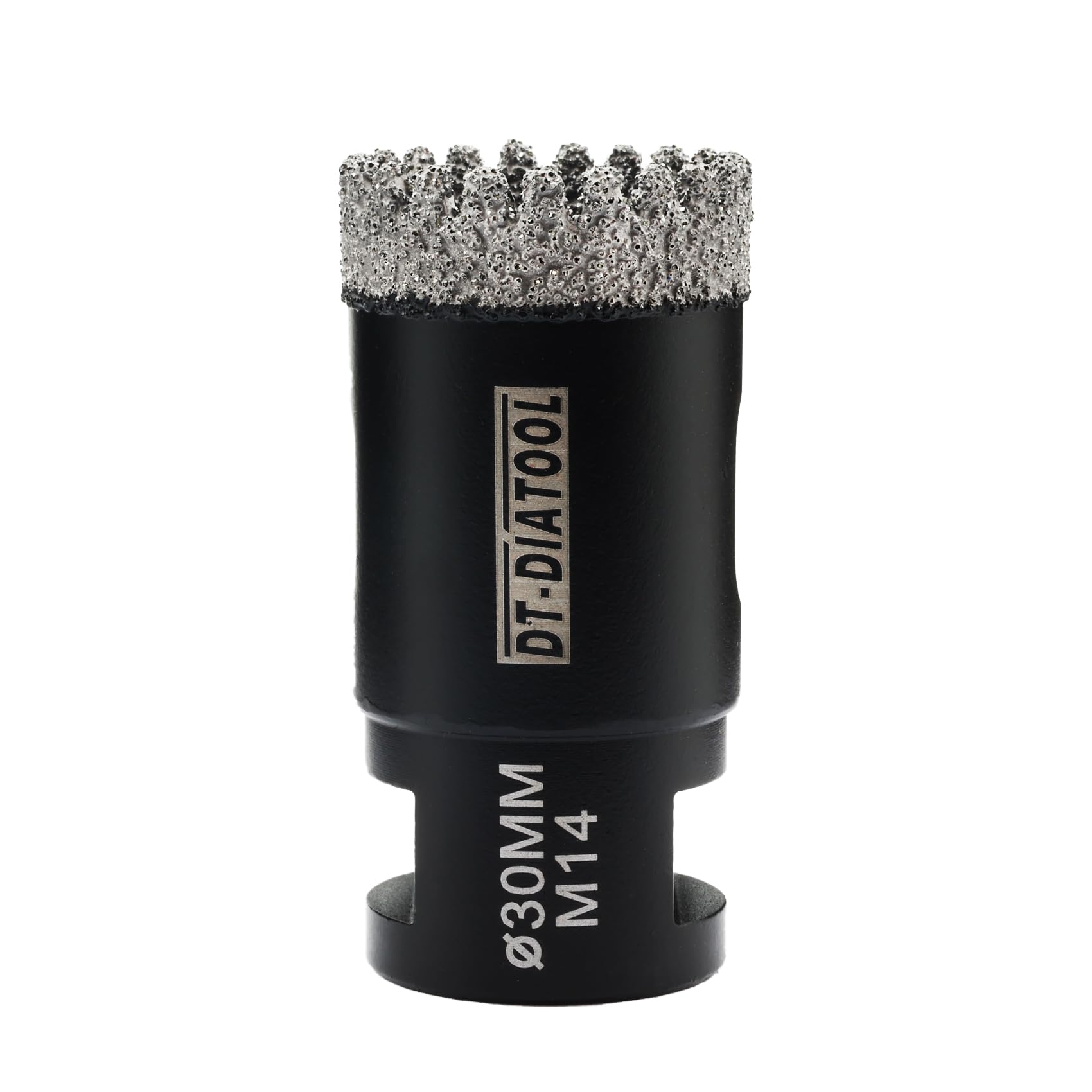 DT-DIATOOL Diamond Core Drill Bit 30mm - Diamond Hole Saw for Porcelain Tile Ceramic Tile Marble Granite M14 Thread