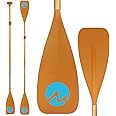 MoiShow SUP Paddle Board Paddle - Adjustable Paddleboard Paddle Oar 4-Piece Floating Aluminum SUP Kayak Paddle
