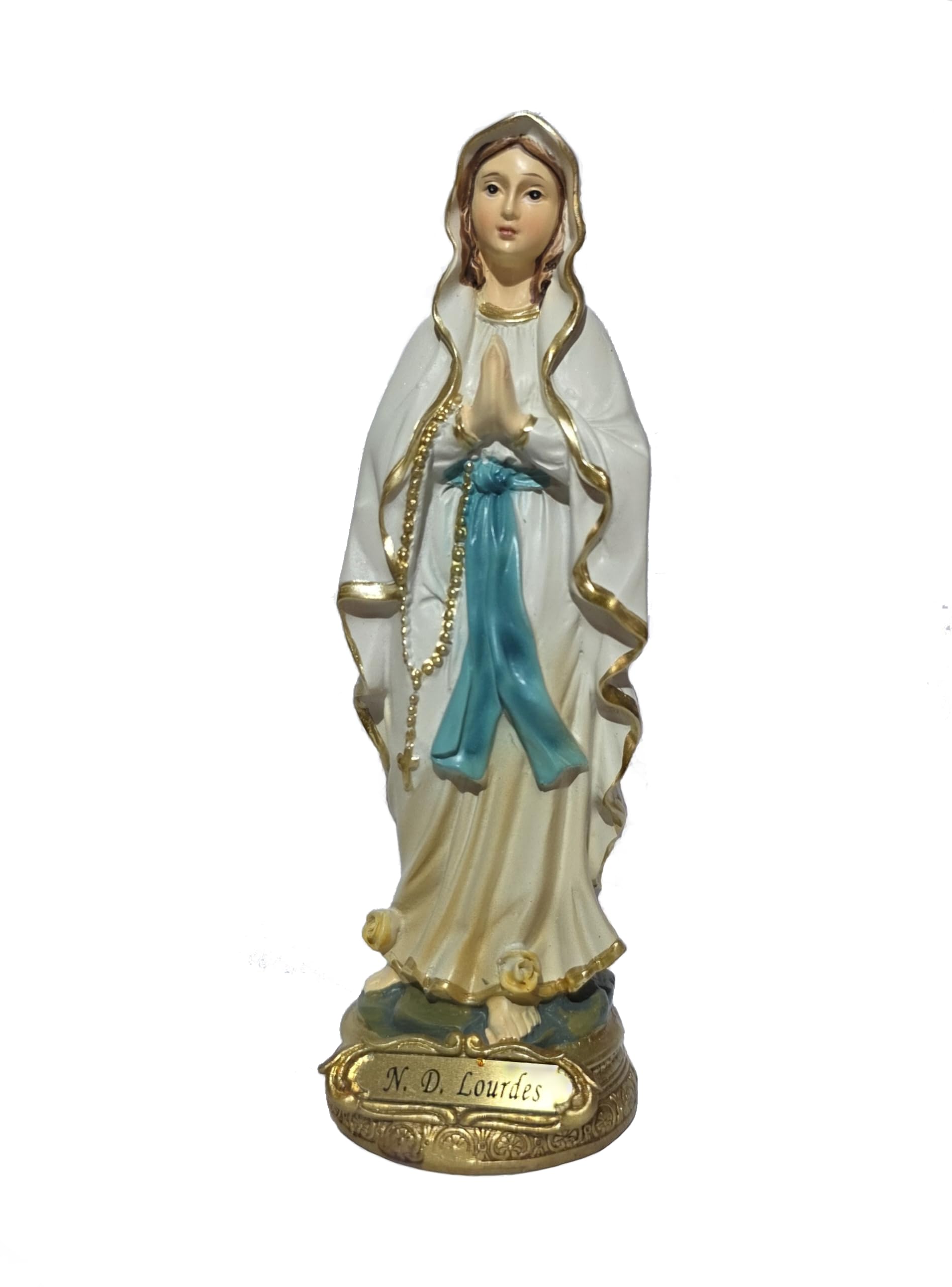 PABEN Articoli Religiosi Statue of Our Lady of Lourdes 14.5 cm