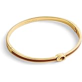 COACH Jewelry Women's Signature C Enamel Bangle Bracelet