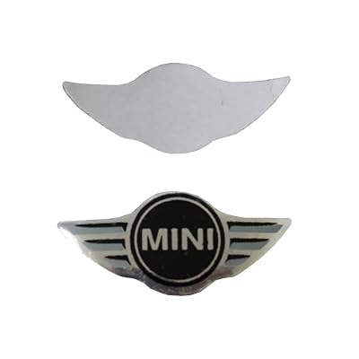 2x Mini Cooper 21mm Logo Key Stickers – Emblem Decals For Car Keys