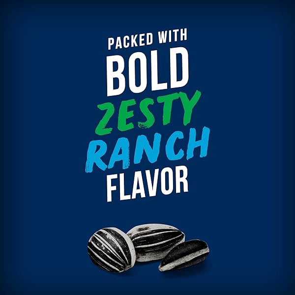 BIGS SUNFLOWER SEEDS SLAMMER, HIDDEN VALLEY ZESTY RANCH FLAVOR, 2.75 OZ.