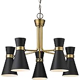 Z-Lite Soriano - 5 Light Chandelier in Modern Style-20 Inches Tall and 27 Inches Wide -Traditional Installation