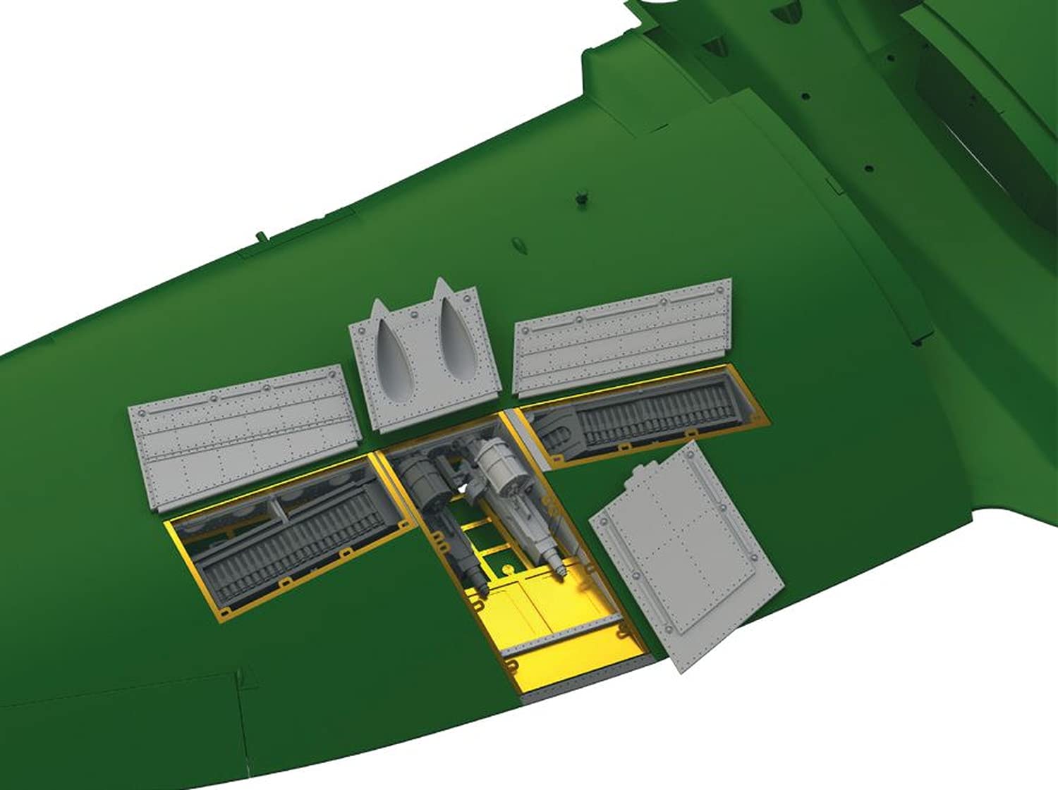 Eduard Brassin 1:48 - Tempest Mk.II gun bays (EDU)