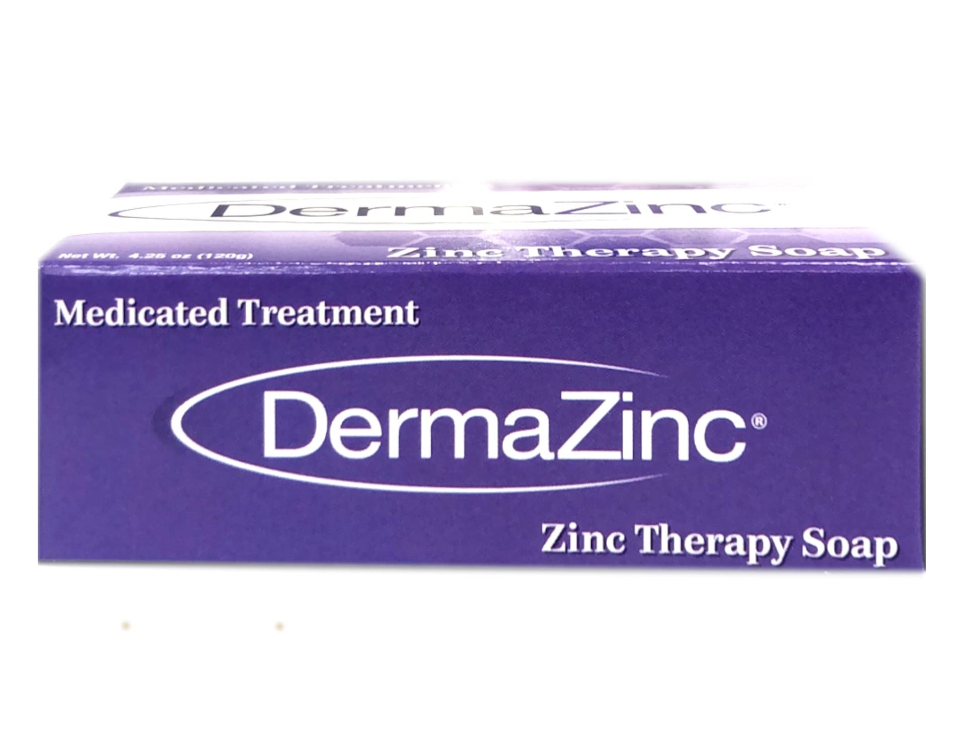 DermaZinc Therapy Soap, Zinc Soap for Skin, Disorder Relief for Psoriasis, Dermatitis, Eczema, and Other Skin Condition Symptoms